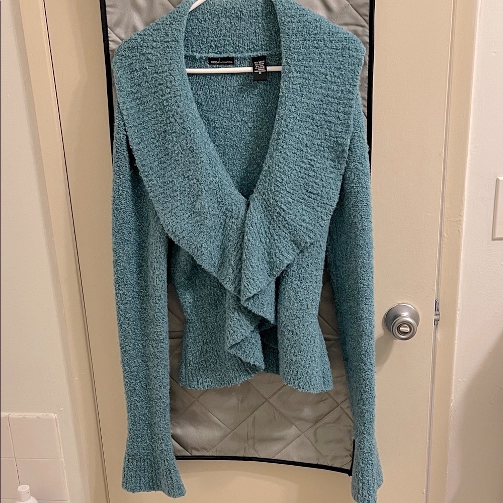 Moda International Women's green Cardigan